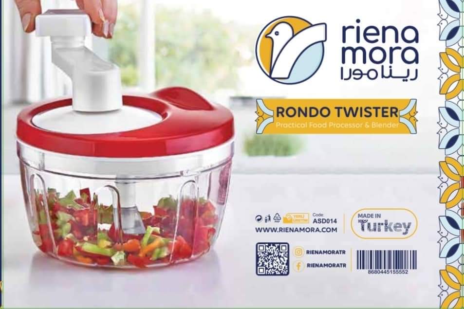 قطاعة خضروات روندو دائرية + ميكسر رينامورا تركى